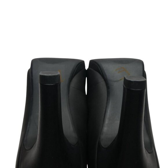 Collection by Clarks Adriel Viola Black Leather Heels Pumps Womens 10 - Picture 11 of 13